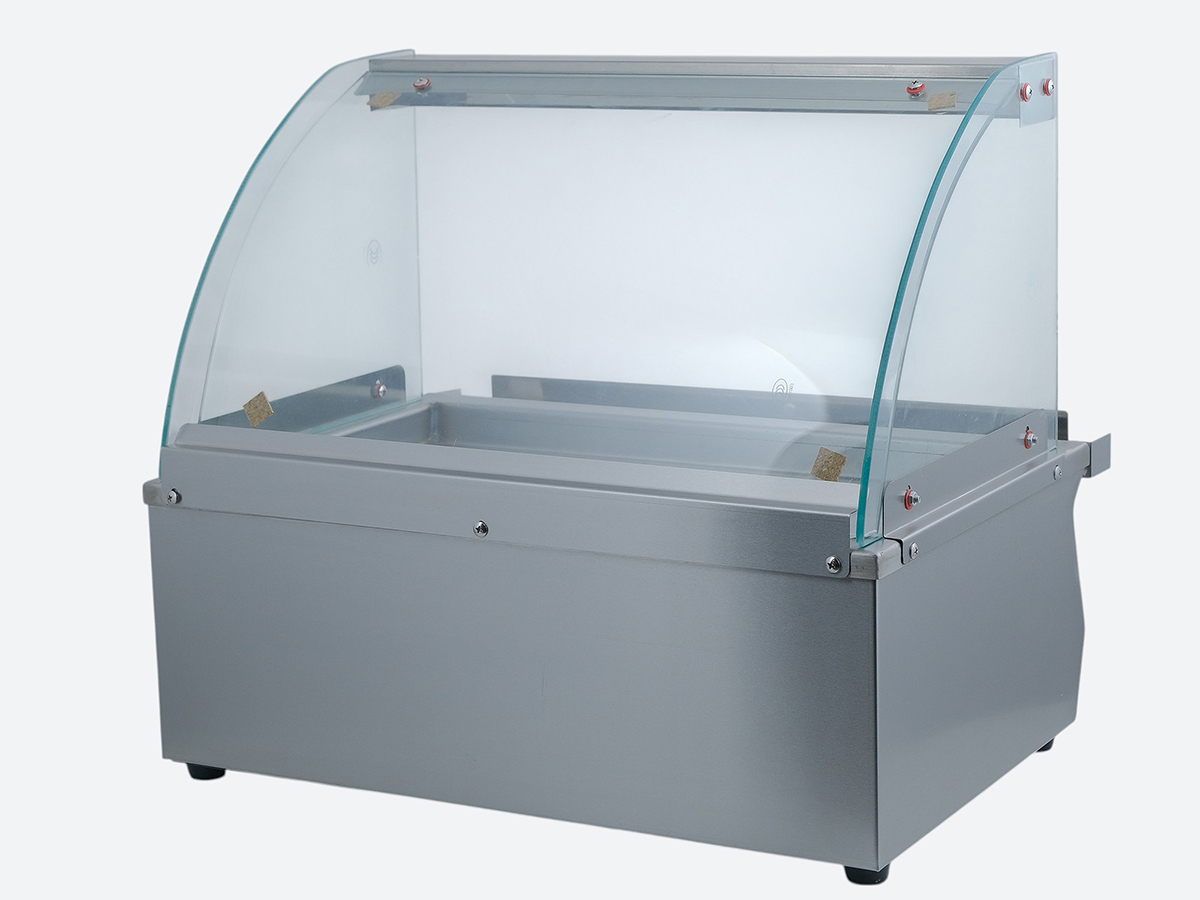 ГРИЛЬ ГАЛЕЧНЫЙ С ЭКРАНОМ HURAKAN HKN-PEG530S
