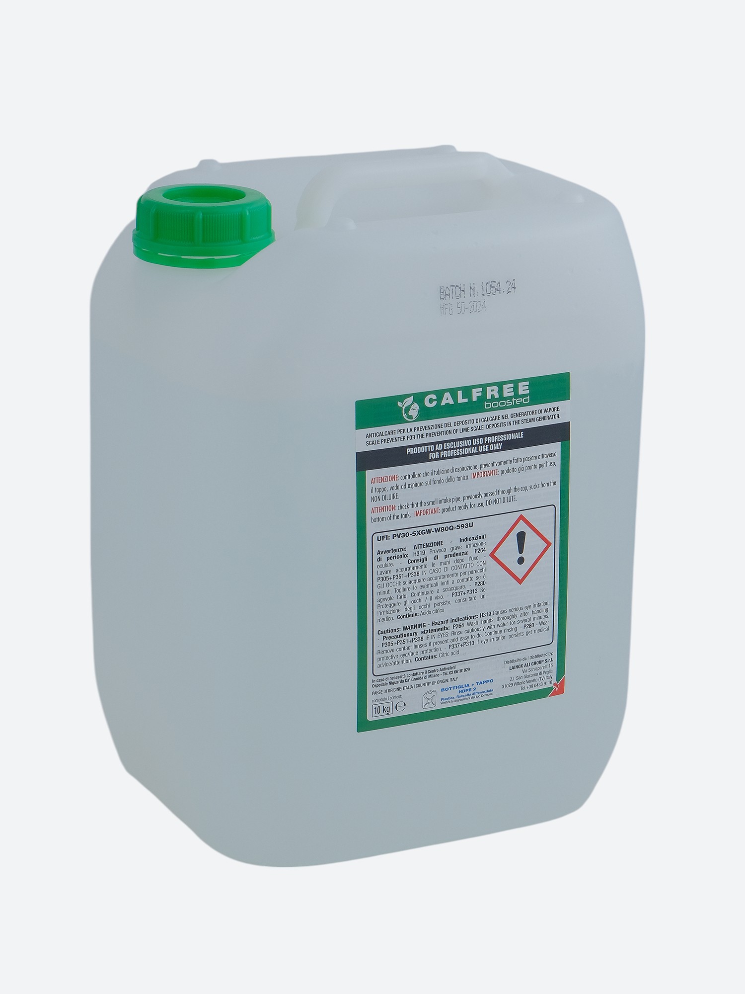 ДЕКАЛЬЦИНАТОР LAINOX CALFREE CF001BT