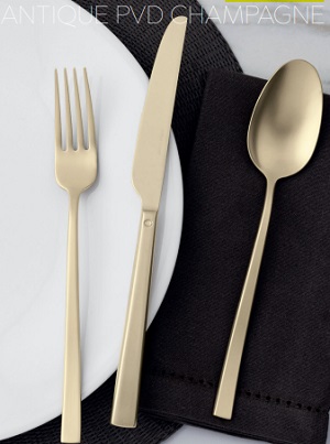 Ложка кофейная CREAM Antique Pvd Champagne 62111P37