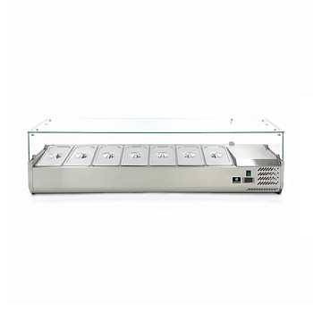ВИТРИНА ХОЛОДИЛЬНАЯ HURAKAN HKN-VRX1500/330